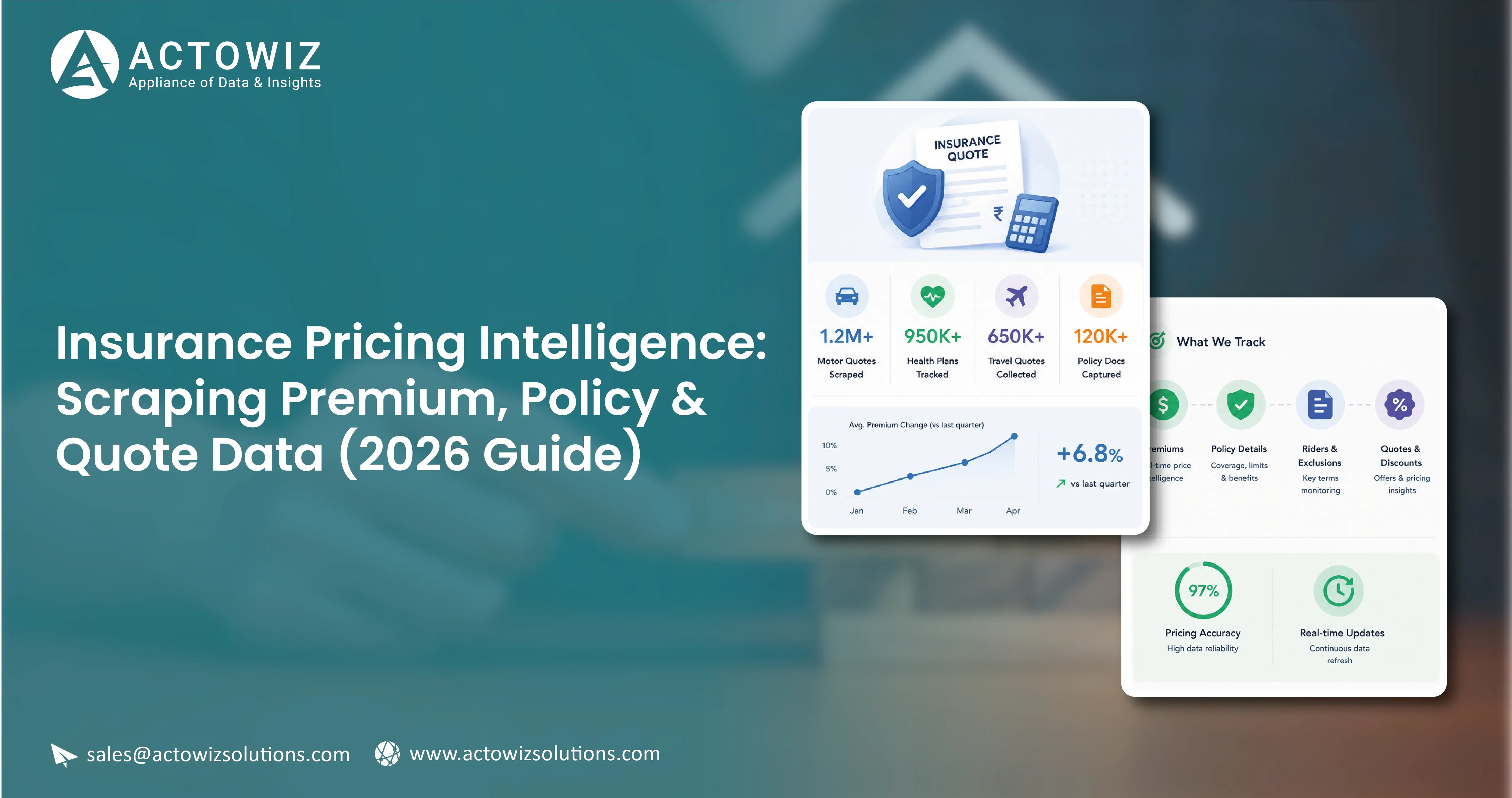 Insurance Pricing Intelligence: Scraping Premium, Policy & Quote Data (2026 Guide)
